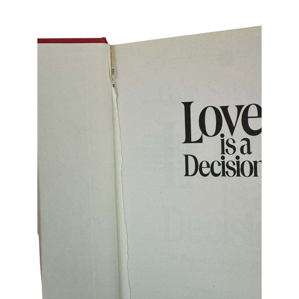 Love is a Decision by Gary Smalley (Hardcover) - Image 8