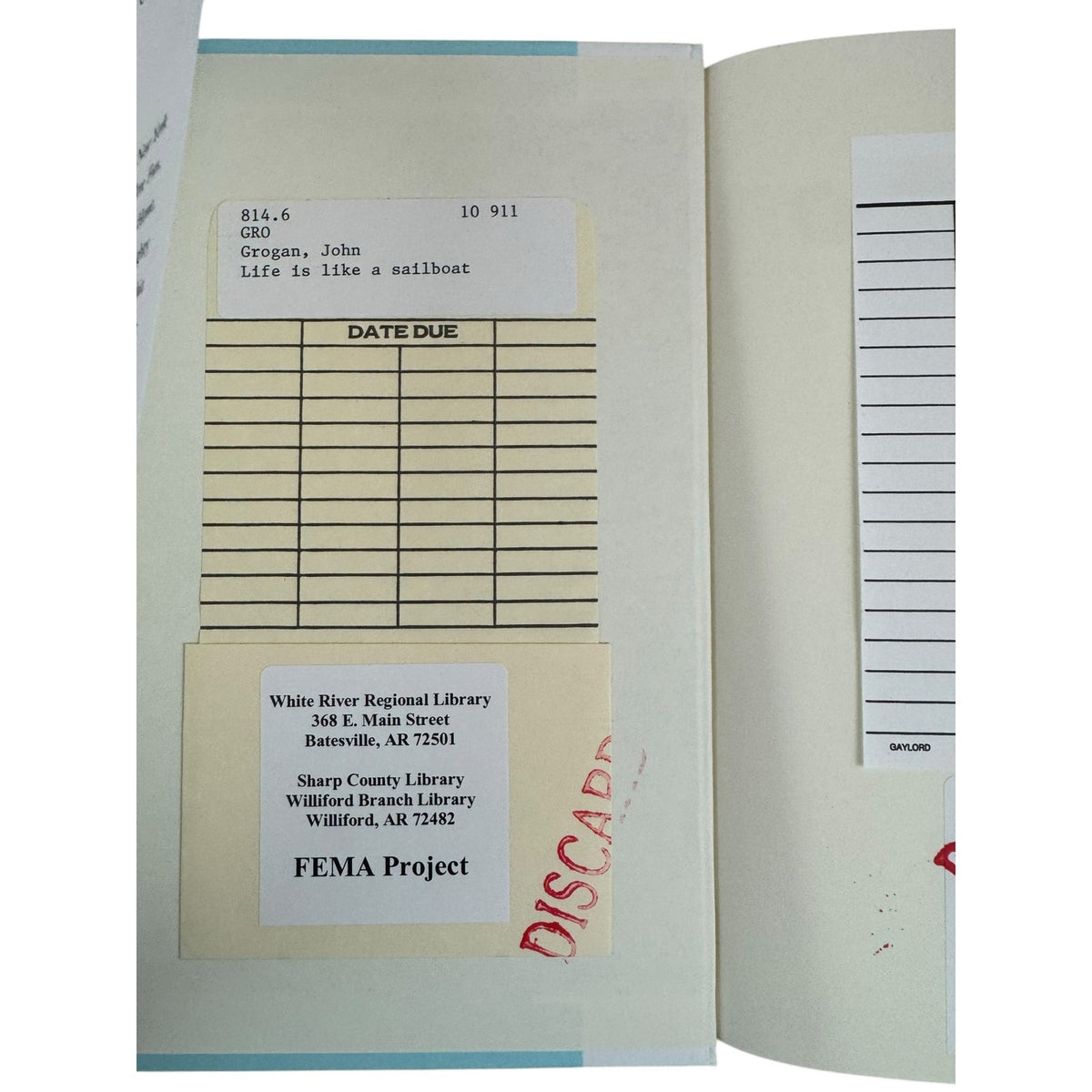 Life is Like a Sailboat by John Grogan (Hardcover) - Image 11