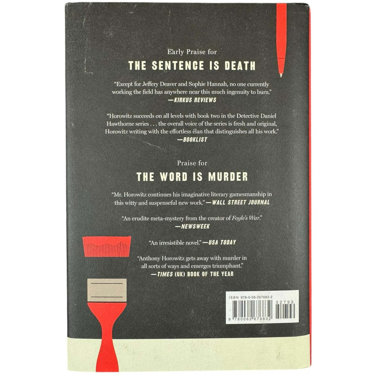 The Sentence is Death by Anthony Horowitz (Hardcover) - Image 2