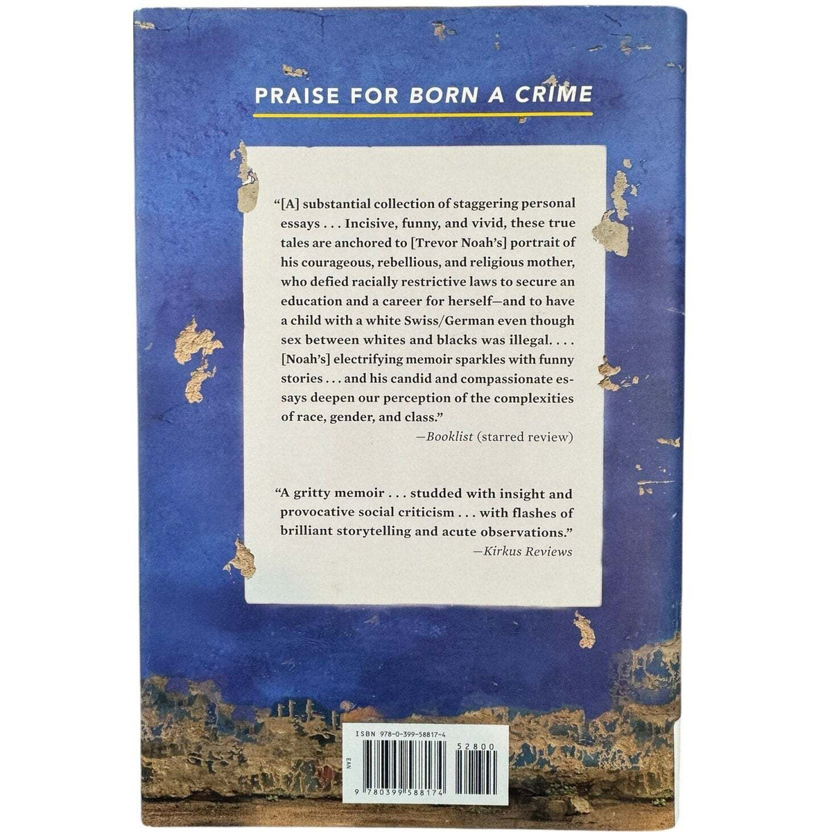Born a Crime by Trevor Noah (Hardcover) - Image 2