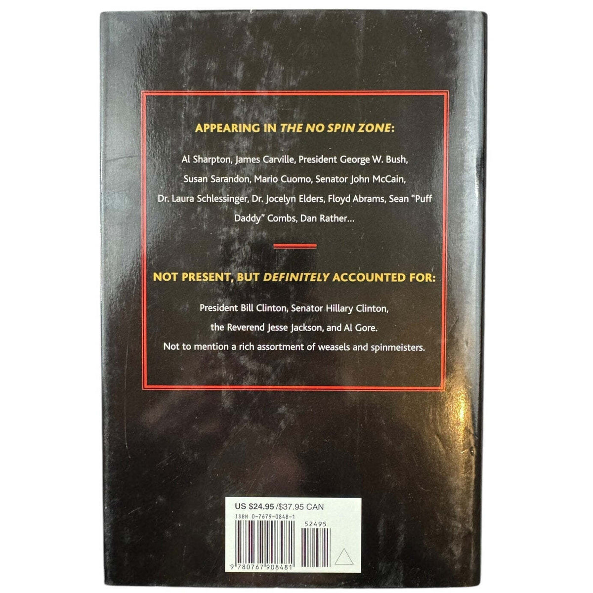 The No Spin Zone by Bill O'Reilly (Hardcover) - Image 2