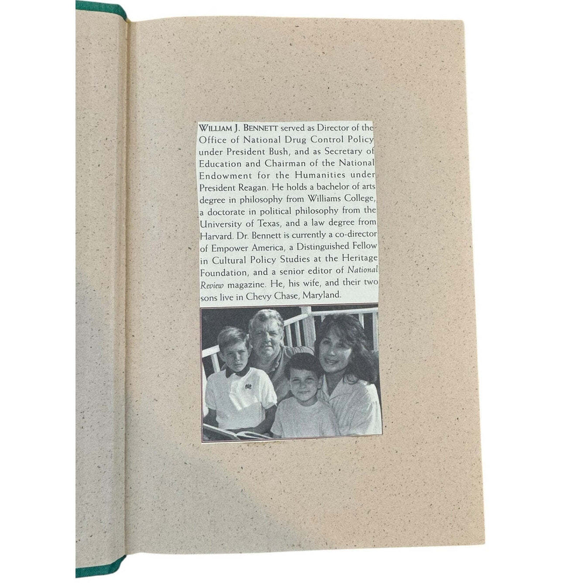The Book of Virtues by William J. Bennett (Hardcover) - Image 9