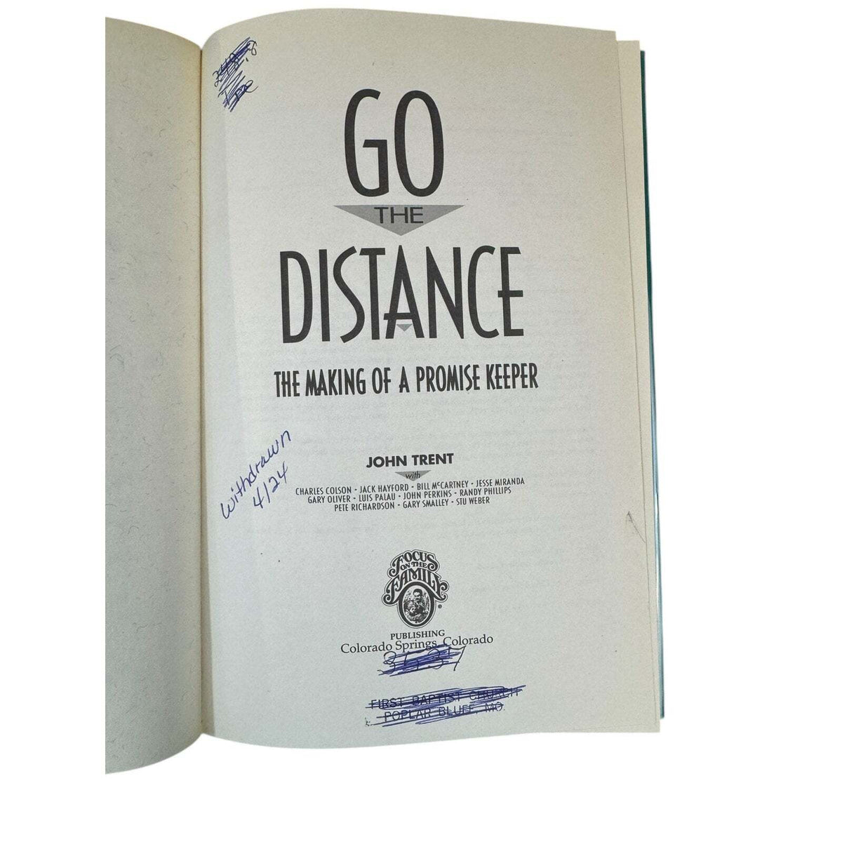 Go the Distance by John Trent (Hardcover) - Image 8