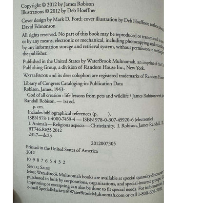 God of All Creation by James Robinson (Hardcover) - Image 7