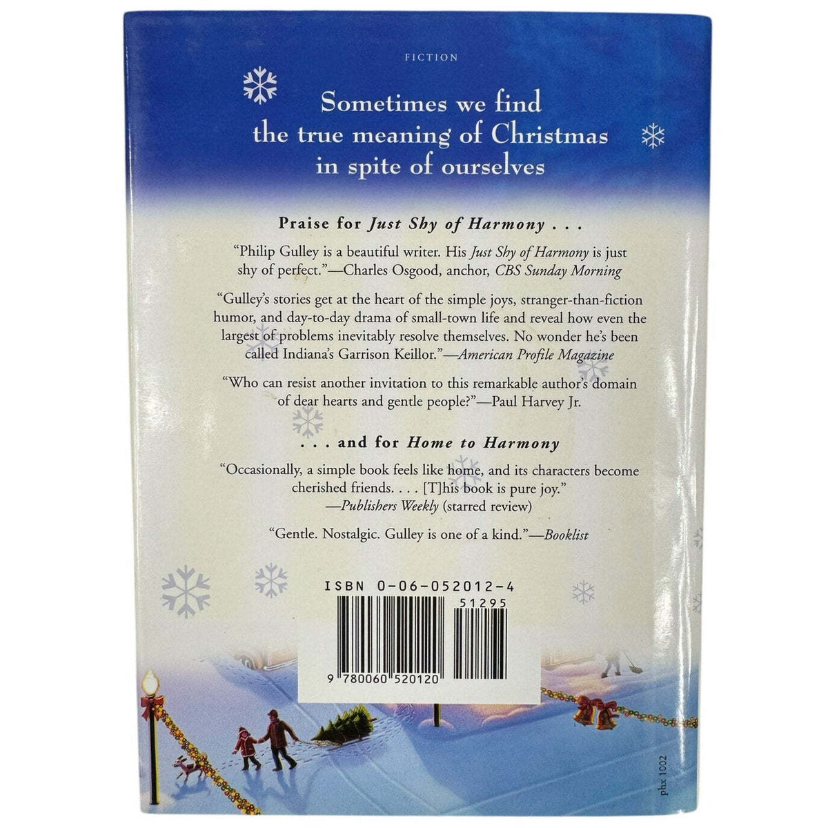 Christmas in Harmony by Philip Gulley (Hardcover) - Image 2