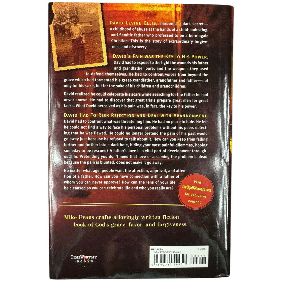 The Light by Mike Evans (Hardcover) - Image 2