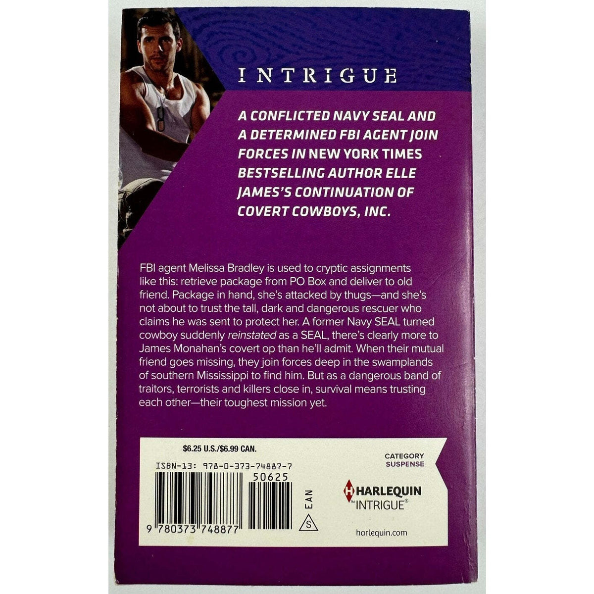 Navy SEAL Justice by Elle James (Paperback) - Image 2