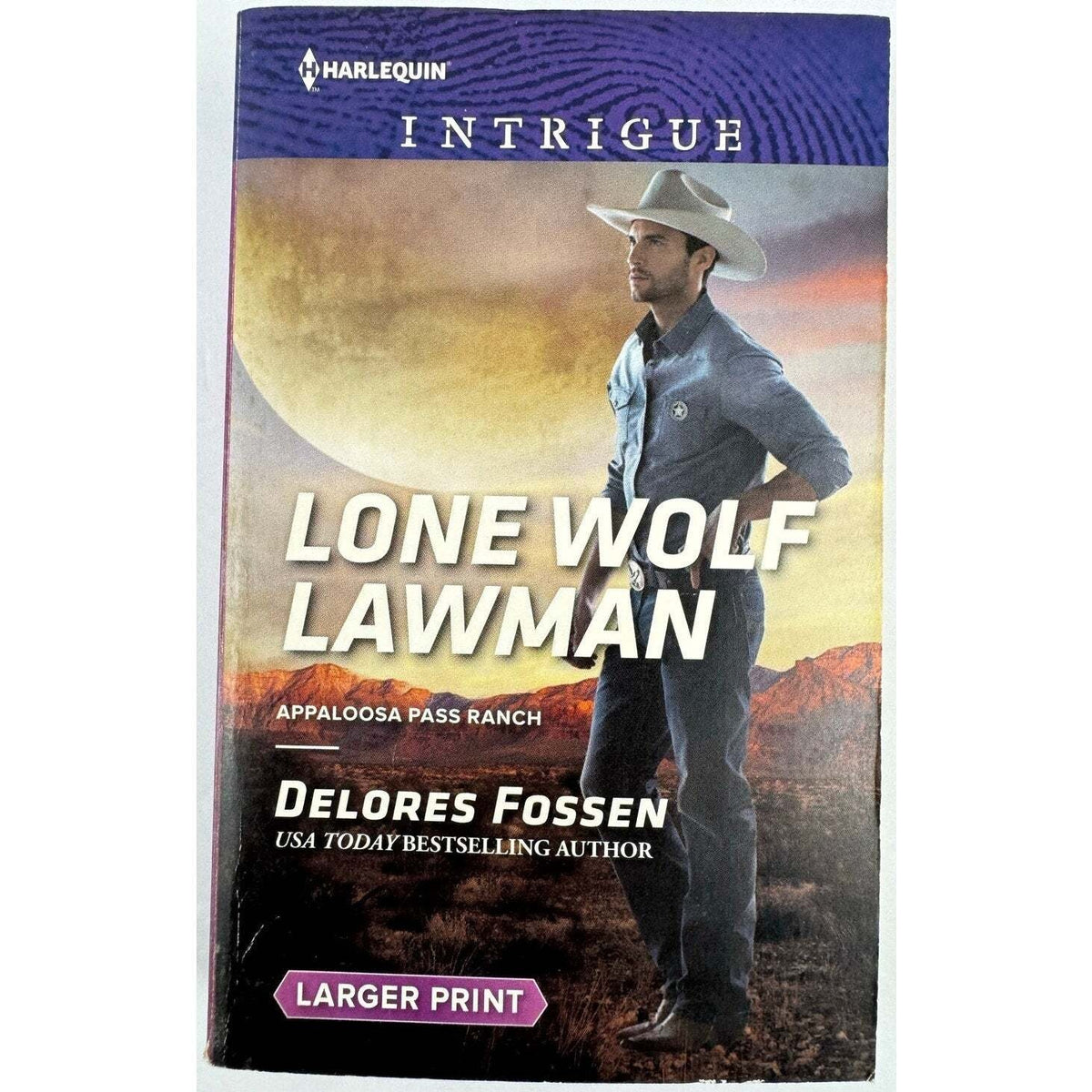 Lone Wolf Lawman by Delores Fossen - Image 1