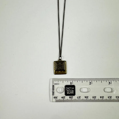 Fashion Jewelry Bronze Toned Pendant Women's Necklace - Brown - Image 3