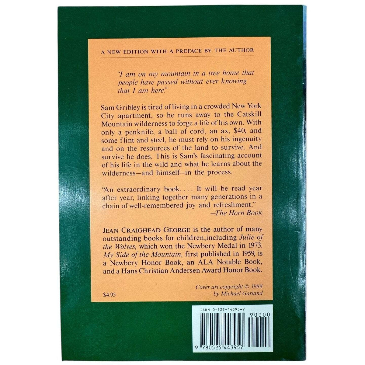 My Side of the Mountain by Jean Craighead George (Paperback) - Image 2
