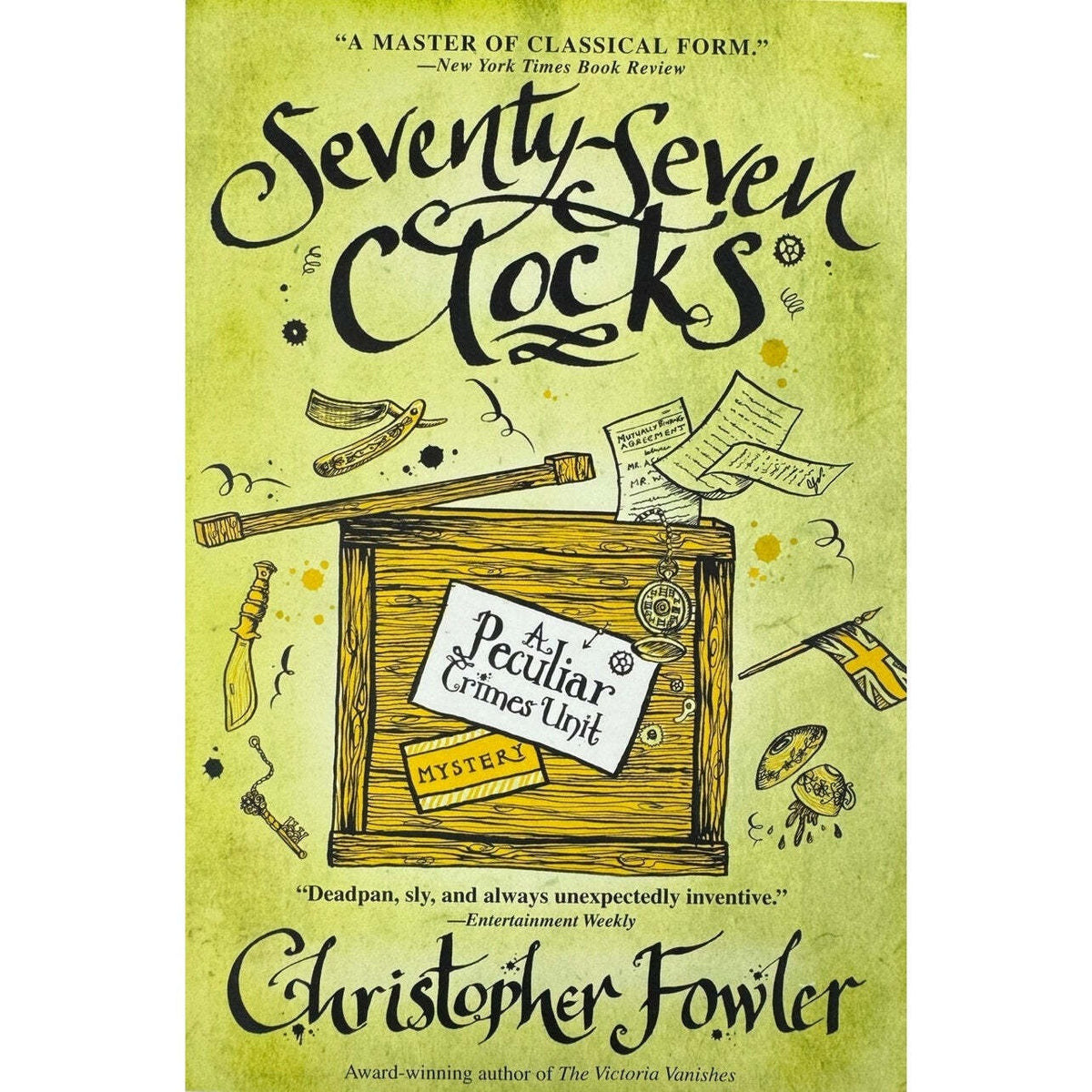 Seventy-Seven Clocks by Christopher Fowler (Paperback) - Image 1