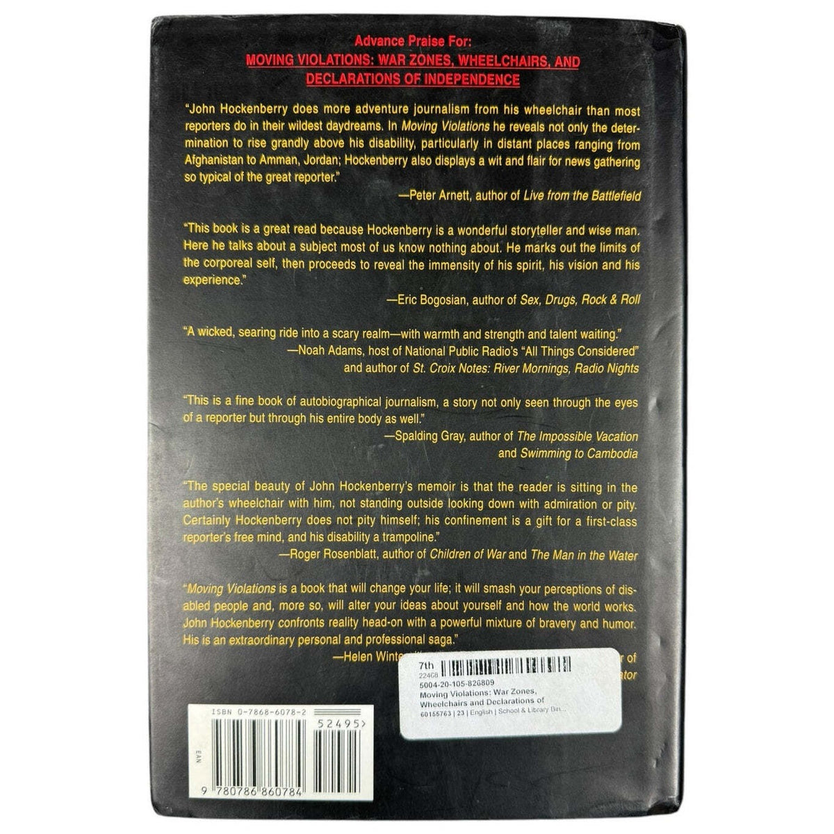 Moving Violations by John Hockenberry (Hardcover) - Image 2