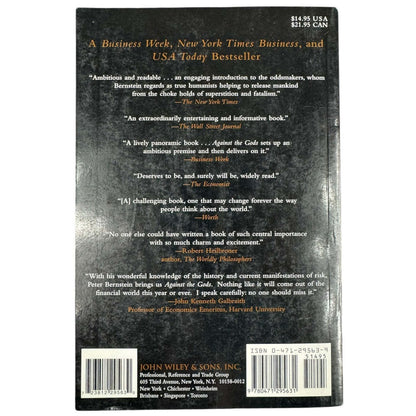Against the Gods by Peter L. Bernstein (Paperback) - Image 2