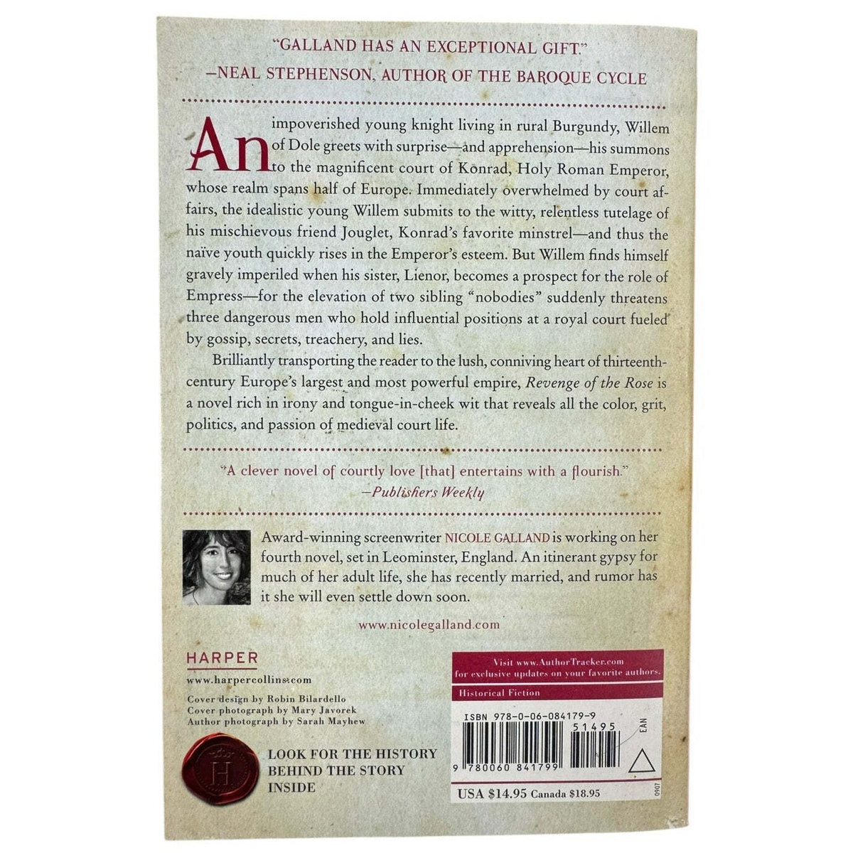 Revenge of the Rose by Nicole Galland (Paperback) - Image 2