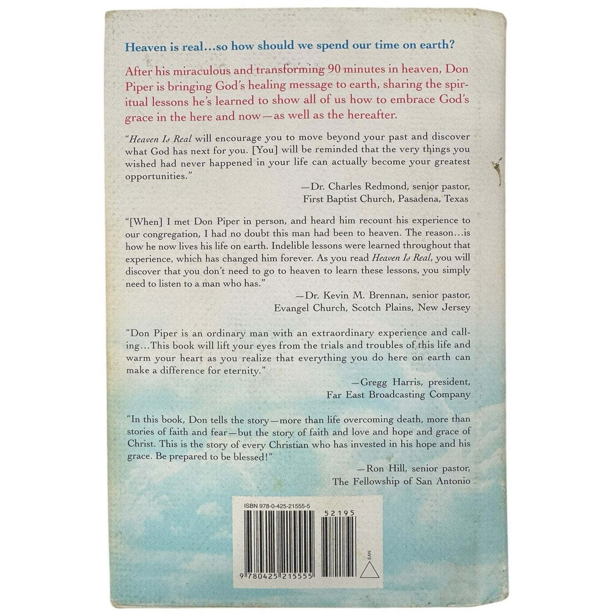 Heaven Is Real by Don Piper (Hardcover) - Image 2
