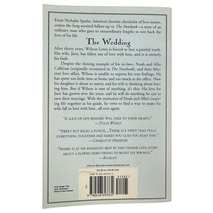 The Wedding by Nicholas Sparks (Paperback) - Image 2