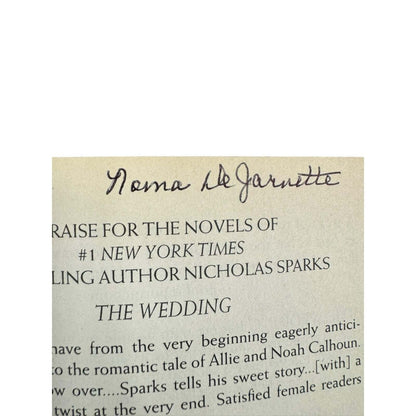 The Wedding by Nicholas Sparks (Paperback) - Image 7