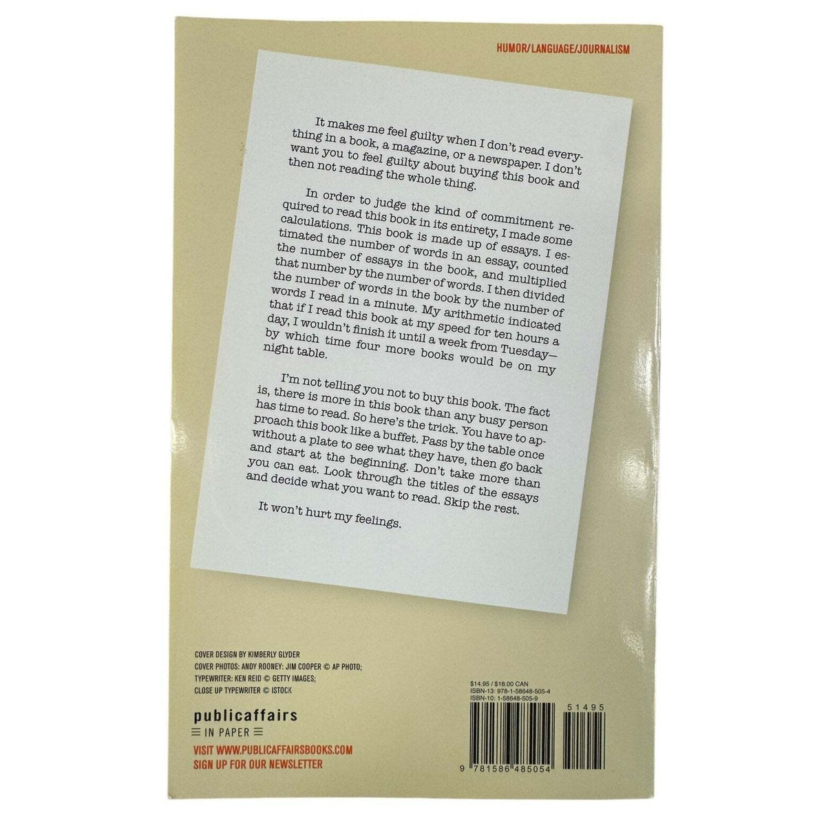 Out of My Mind by Andy Rooney (Paperback) - Image 2