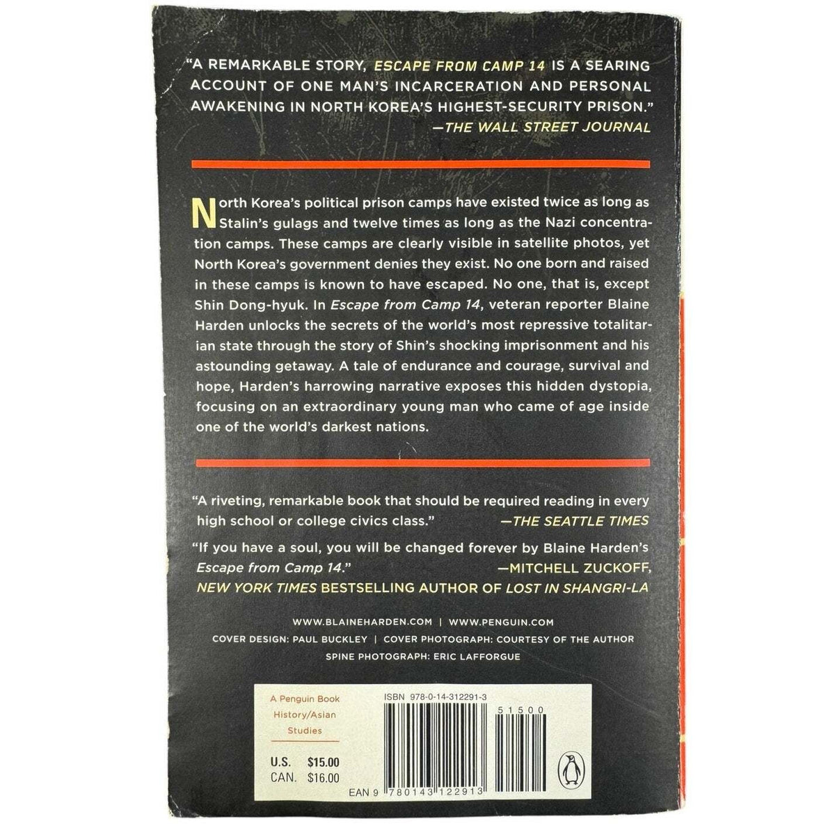 Escape from Camp 14 by Blaine Harden (Paperback) - Image 2