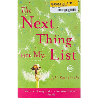 The Next Thing on my List by Jill Smolinski (Paperback) - Image 1