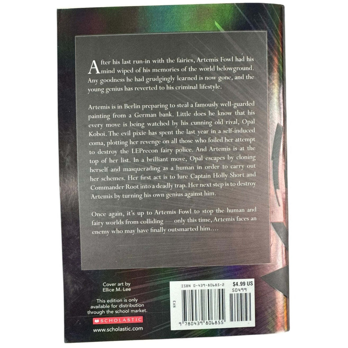 Artemis Fowl the Opal Deception by Eoin Colfer (Paperback) - Image 2