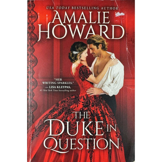 The Duke in Question by Amalie Howard (Paperback) - Image 1