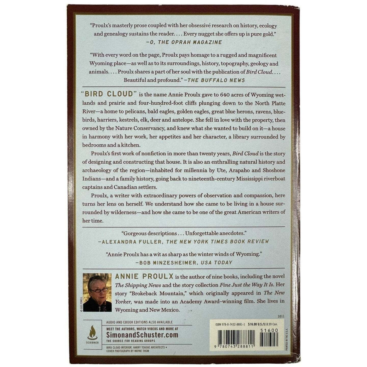 Bird Cloud by Annie Proulx (Paperback) - Image 2