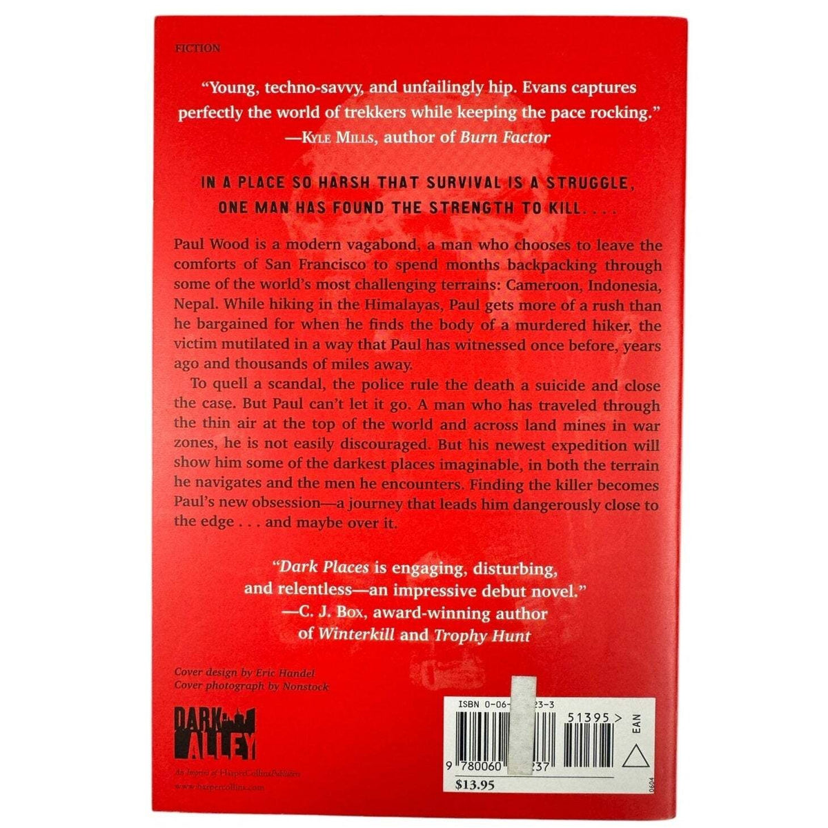 Dark Places by Jon Evans (Paperback) - Image 2
