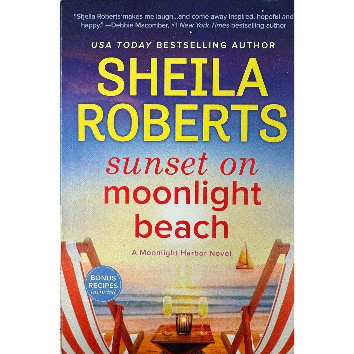 Sunset on Moonlight Beach by Sheila Roberts (Paperback) - Image 1