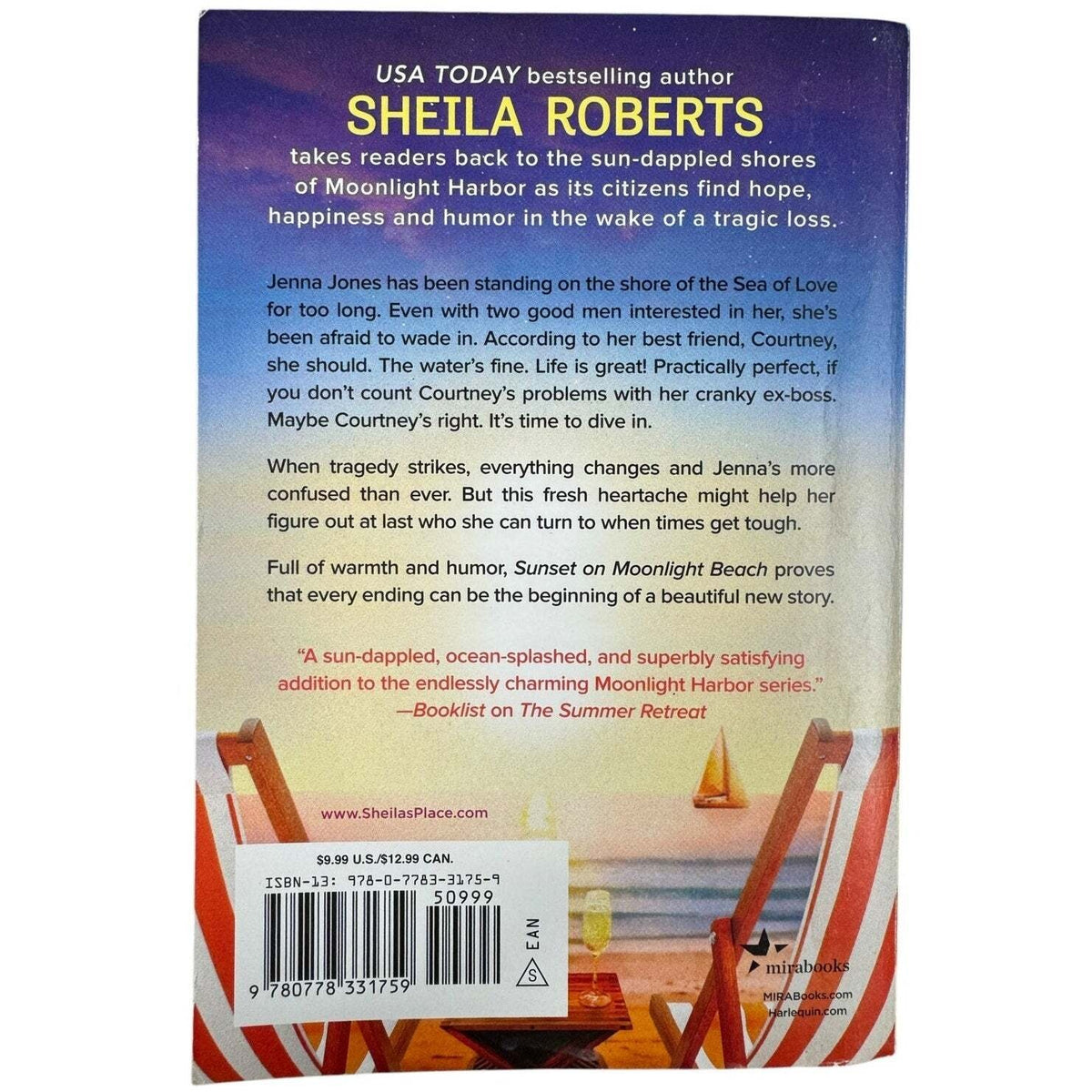 Sunset on Moonlight Beach by Sheila Roberts (Paperback) - Image 2