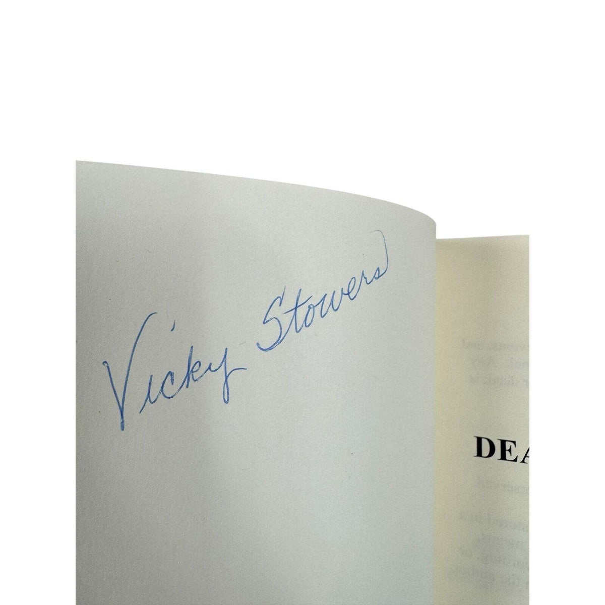 Deadly Revenge by Vicky Stowers (Paperback) (Signed) - Image 7