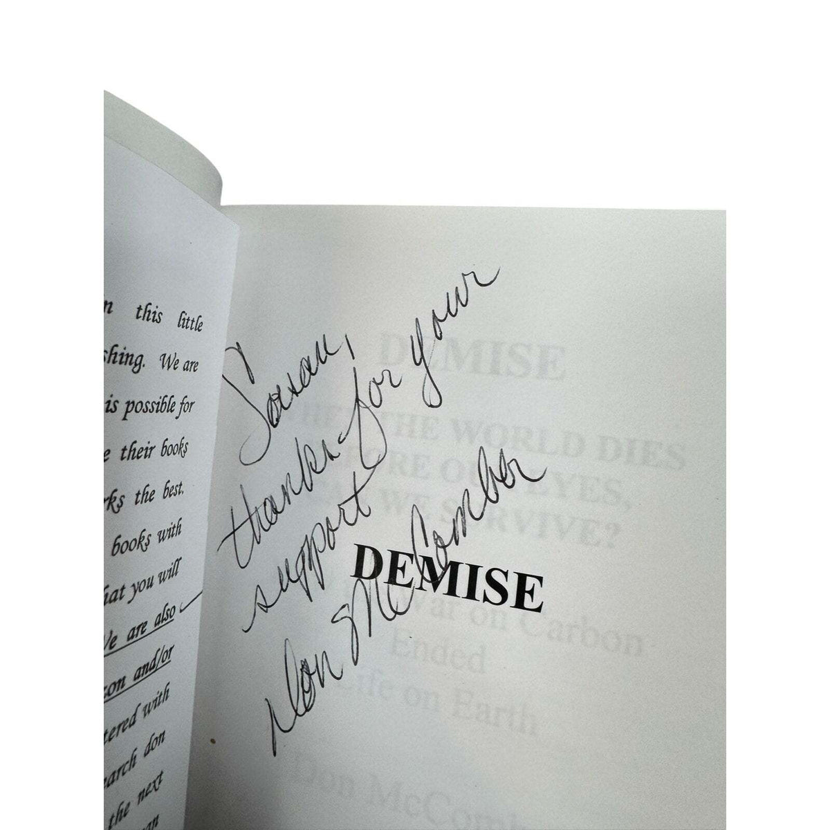 Demise by Don McComber (Paperback) (Signed) - Image 7