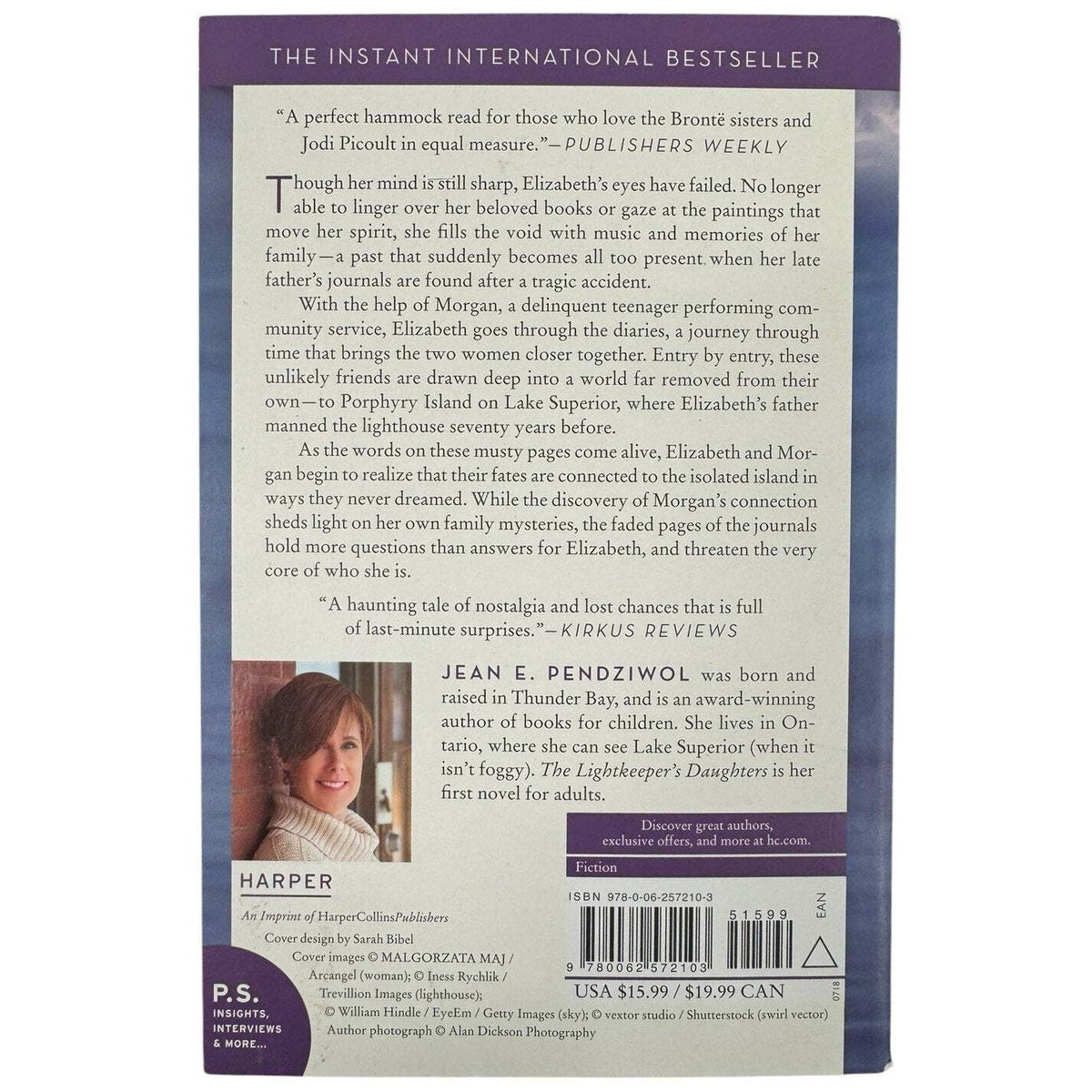 The Lightkeeper's Daughters by Jean E. Pendziwol (Paperback) - Image 2