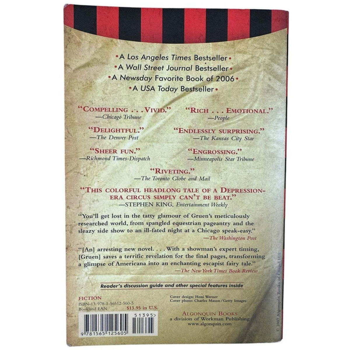 Water for Elephants by Sara Gruen (Paperback) - Image 2