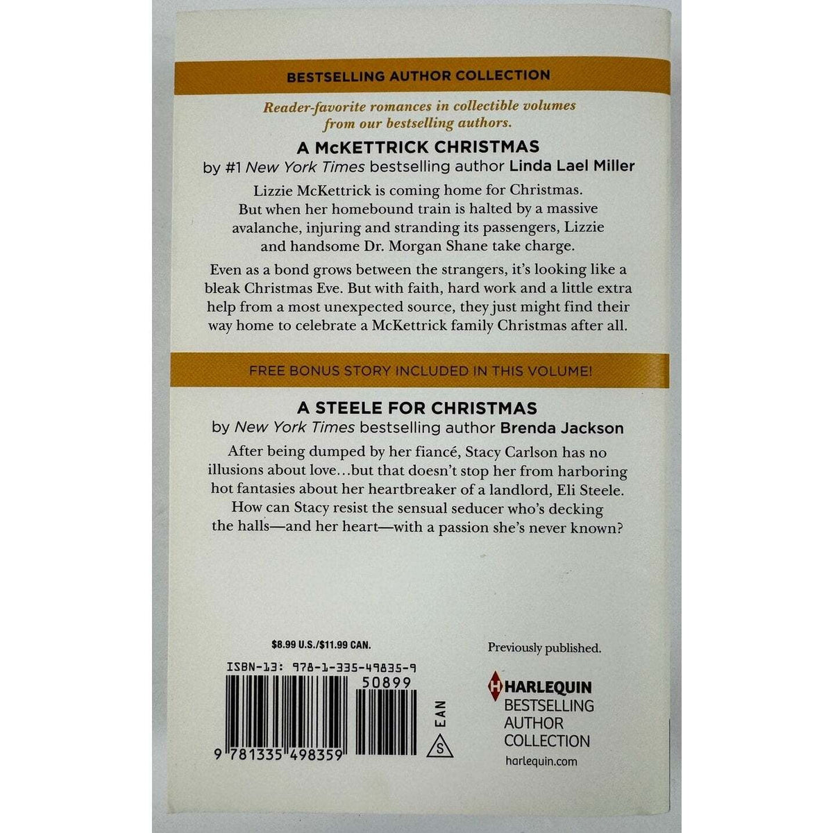 A McKettrick Christmas & A Steele for Christmas by Linda Lael Miller (Paperback) - Image 2