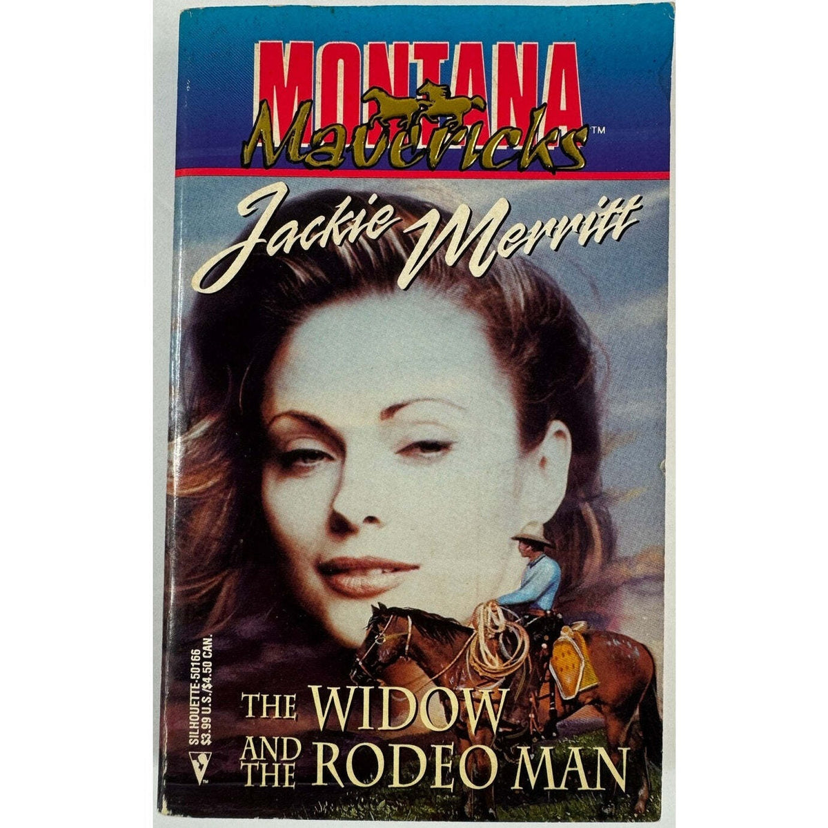 The Widow and the Rodeo Man by Jackie Merritt (Paperback) - Image 1