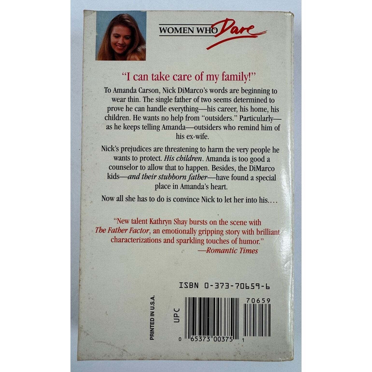 The Father Factor by Kathryn Shay (Paperback) - Image 2