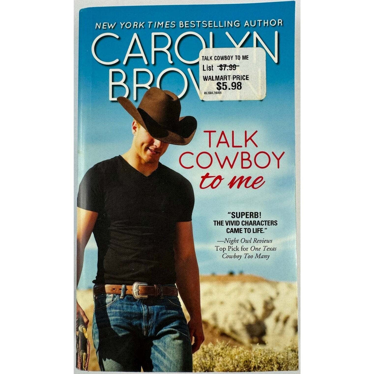 Talk Cowboy to Me by Carolyn Brown (Paperback) - Image 1