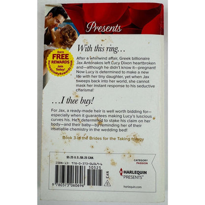 Sold for the Greek's Heir by Lynne Graham (Paperback) - Image 2