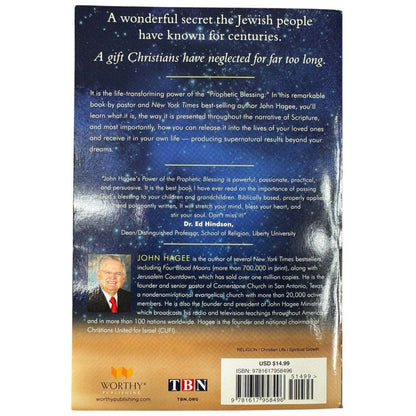 The Power of the Prophetic Blessing by John Hagee (Paperback) - Image 2