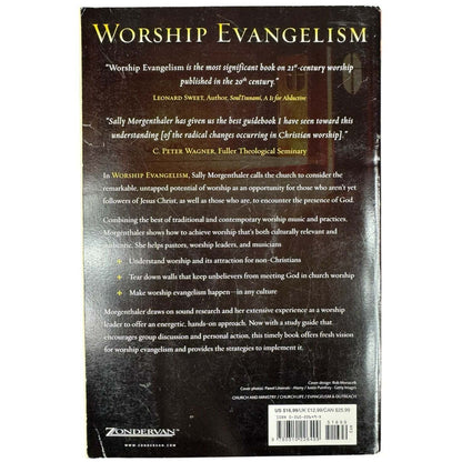 Worship Evangelism by Sally Morgenthaler (Paperback) - Image 2