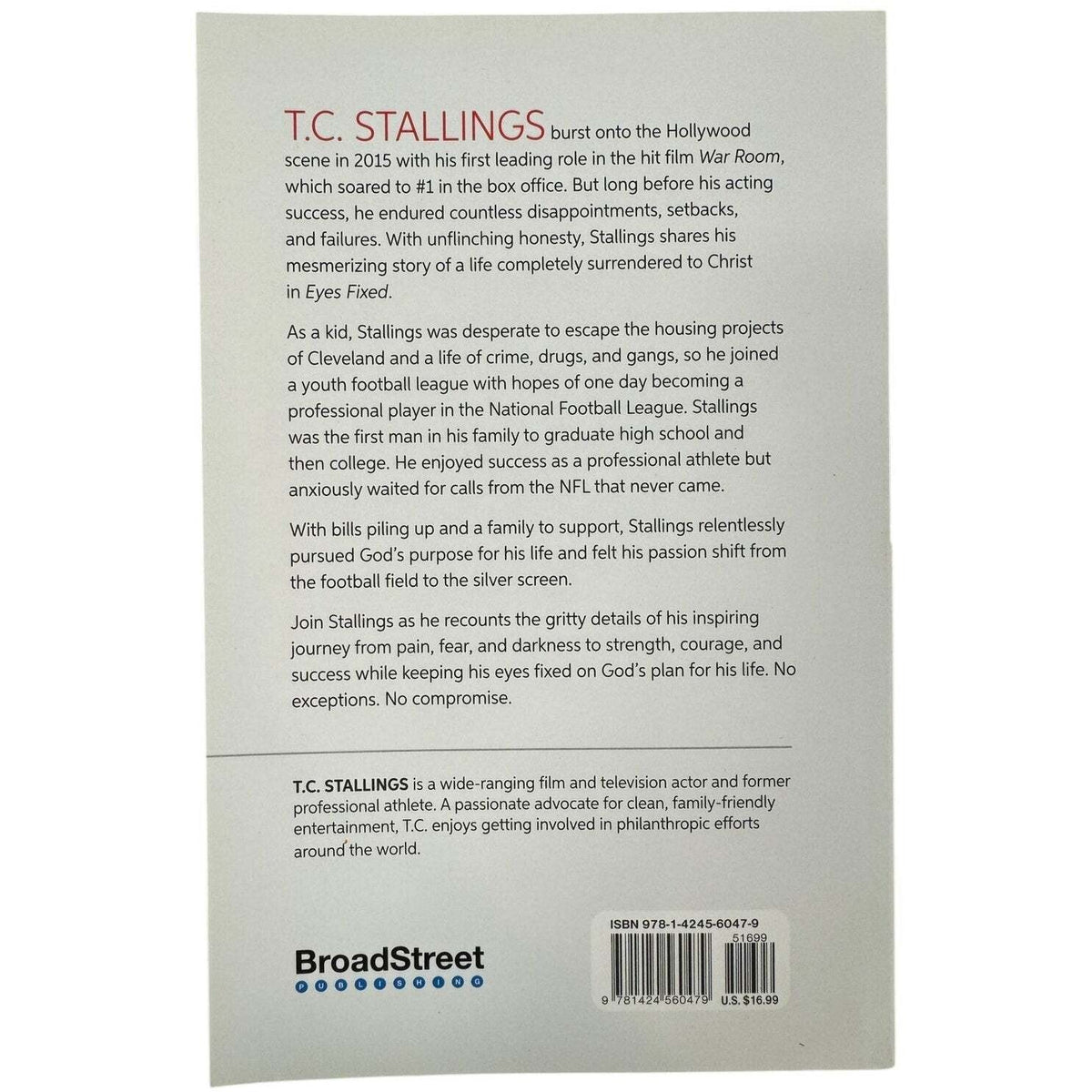 Eyes Fixed by T.C. Stallings (Paperback) - Image 2