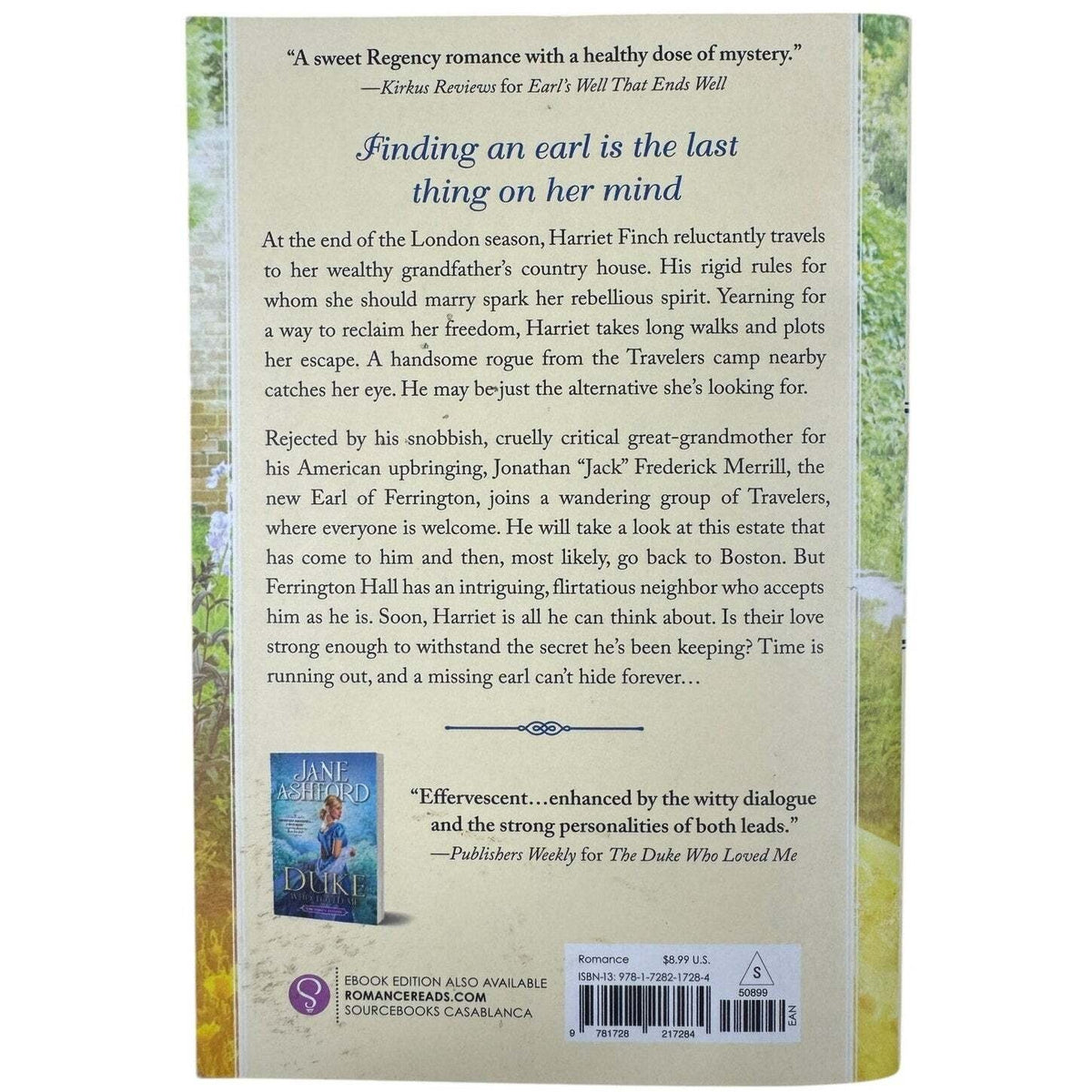 Earl on the Run by Jane Ashford (Paperback) - Image 2
