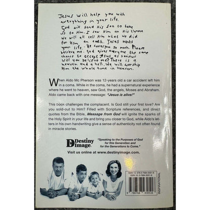 A Message from God by Retha & Aldo McPherson (Paperback) - Image 2