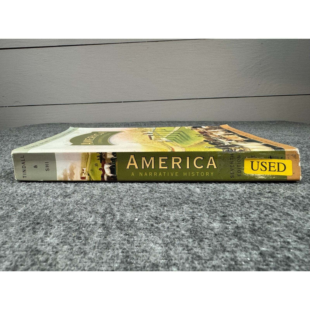 America: A Narrative History by George Brown Tindall & David Emory Shi (Paperback) - Image 3