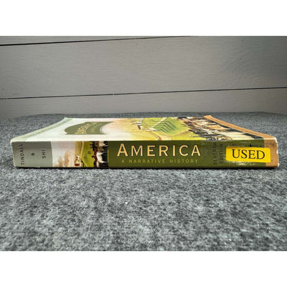 America: A Narrative History by George Brown Tindall & David Emory Shi (Paperback) - Image 3