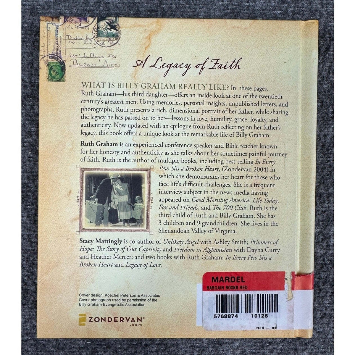 A Legacy of Faith by Billy Graham (Hardcover) - Image 2