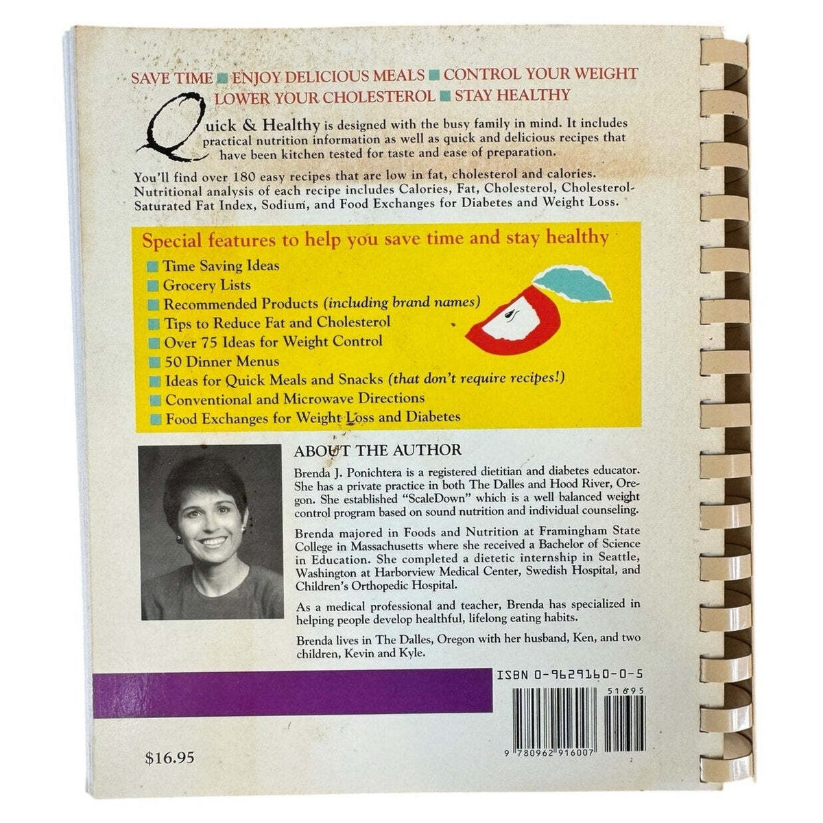 Quick & Healthy Recipes and Ideas by Brenda J. Ponichtera (Paperback) - Image 2