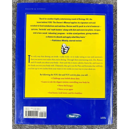 You on a Diet by Michael F. Roizen, M.D. (Hardcover) - Image 2