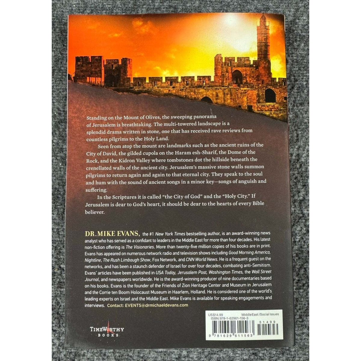 Jerusalem by Mike Evans (Paperback) - Image 2